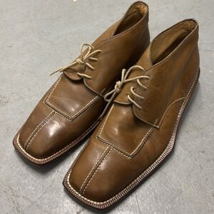 Fratelli Rossetti Tan Leather Chukka Boots